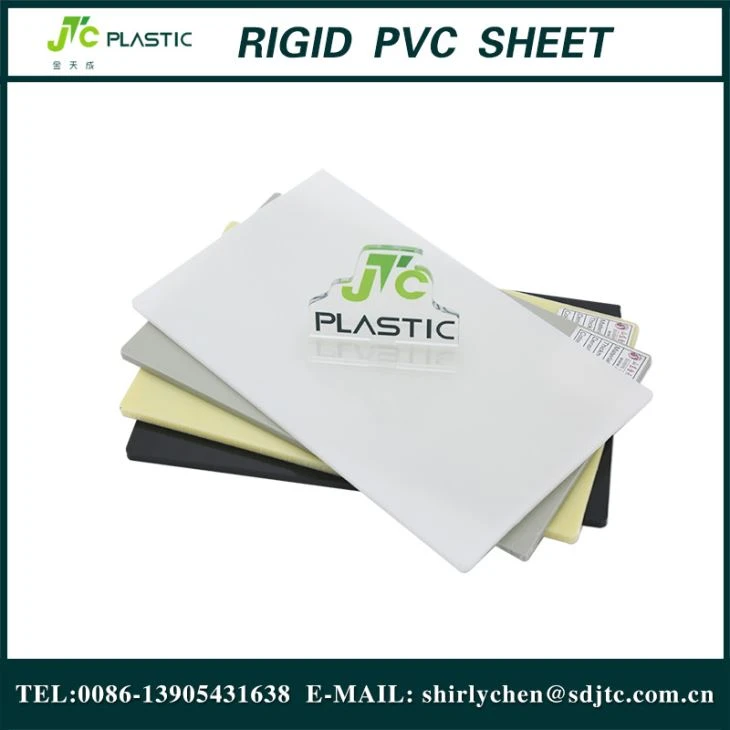 Krute tvrde PVC plastike list za kemijsku industriju